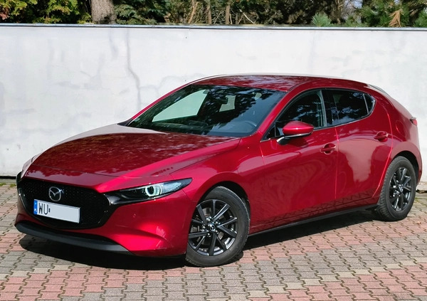 Mazda 3 cena 84900 przebieg: 54500, rok produkcji 2019 z Piaseczno małe 67